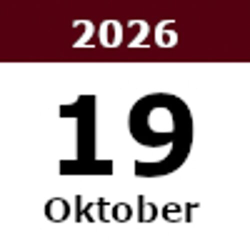 Termin 19. Oktober 2026