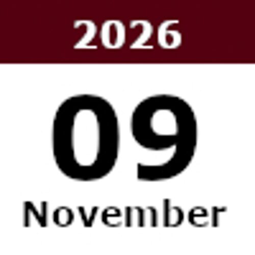 Termin 9. November 2026